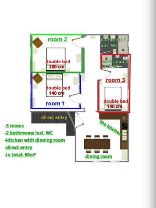 Apartment Brusy *